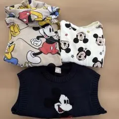 Disney ミッキーマウス トレーナー 3点セット