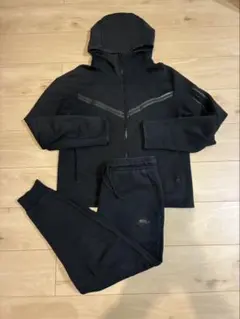 ナイキテックフリース セットアップ 上下 Mサイズ ブラック 黒タグ