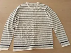 ストライプ 長袖カットソー