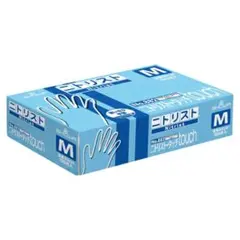 SHOWA ニトリスト手袋 Sサイズ ブルー 100枚入×10箱 ケース販売