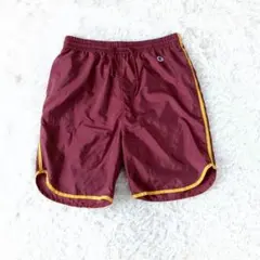 チャンピオンChampion ショートパンツ バーガンディ XL　バスパン
