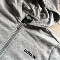 adidas グレー パーカー 160