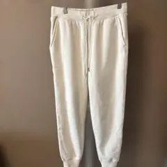 ヒートテックボアスウェットパンツLオフホワイト