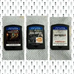 PS Vita Minecraft / GOD EATER 3本セット
