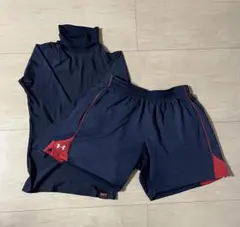 UNDER ARMOR ショートパンツ & ZETT 長袖インナー