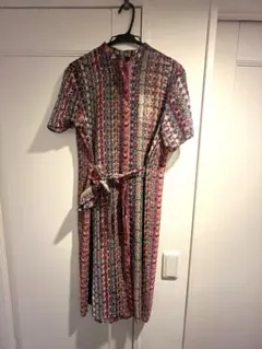 【新品未使用タグ付き】Paul Smith ロングシャツワンピース ボタン柄