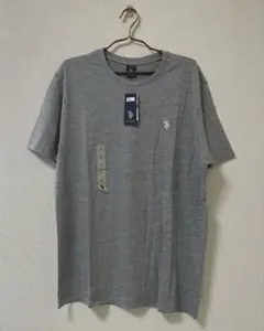 U.S. POLO ASSN. グレー Tシャツ Lサイズ　新品未使用タグ付き❣️
