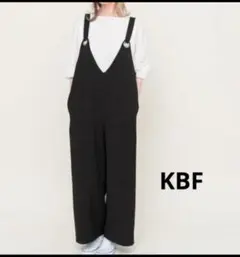 KBF サロペット ブラック美品