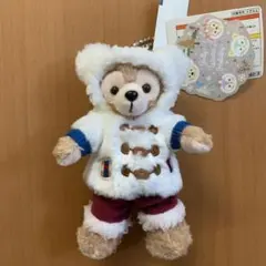 ウィンターホリデー　ぬいぐるみバッジ　ダッフィー 新品　タグ付き