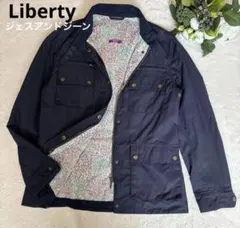 FERAUD リバティ ジェスアンドジーン柄　ミリタリージャケット