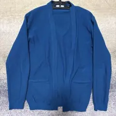 a.v.v HOMME カーディガン　ターコイズブルー