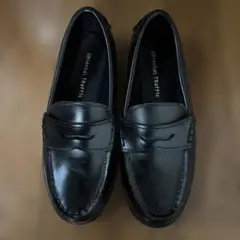 Oriental Traffic ブラック ローファー