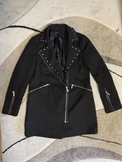 ZARA ザラ ジップスタッズAラインコートのサムネイル