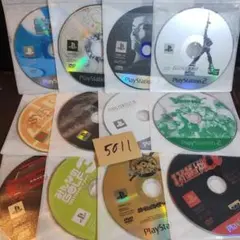 PS2ソフト12本セット【ディスクのみ被りなし】まとめ売り 【5011】