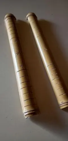 足踏み健康器(竹製手作り)