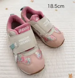 ASICS スクスク　ディズニー ミニーデイジースニーカー 18.5cm