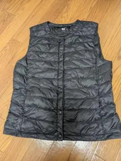 z*z様 UNIQLOユニクロ キルティングベスト ブラック M - メルカリ