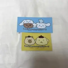 チェゴシム サンリオ ポップアップ ノベルティ ステッカー