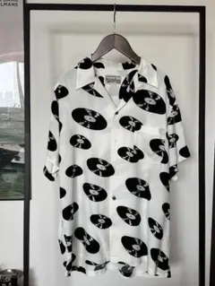WACKO MARIA × VANS レコード柄 アロハシャツ L 野村訓市着用のサムネイル