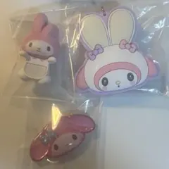 マイメロ ヒッパーズ ボンドロバッジ シークレットラバーミラーキーホルダー