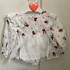 futafuta マイメロ フリルシャツ　80サイズ