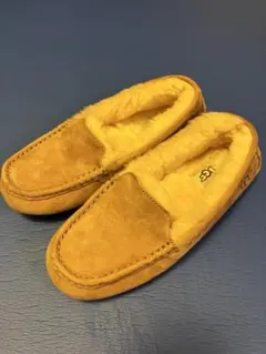 UGG スリッポン モカシン　6 アンスレー　ベージュ