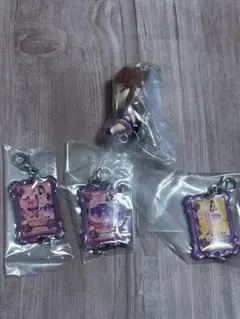 アイカツ！ カスタムドレスアップチャーム パープルステージコーデ 紫吹蘭 コンプ