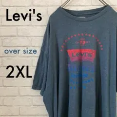 古着 リーバイス プリント半袖Tシャツ 2XL オーバーサイズ