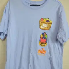 NIKE 半袖Tシャツ ライトブルー フルーツデザイン