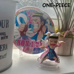 新品○ワンピース○輩缶バッチ&ワンピの実○ボンクレー