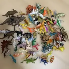 恐竜　動物　魚　フィギュア　まとめ売り　人形