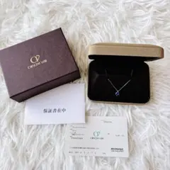 ✨新品未使用✨クレサンベール　京セラ　ブルーサファイア　ネックレス　保証書付のサムネイル
