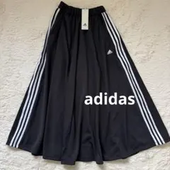 未使用タグ付き✨アディダス　adidas フレアスカート　ロング　スカート　S