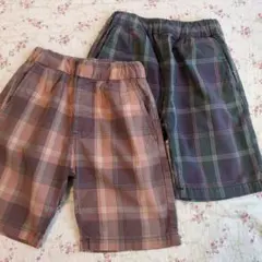 キッズ 半ズボン 2枚セット　120cm　男の子
