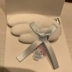 サンリオ　水色デイズ　マイメロディ　前髪クリップ　ヘアクリップ