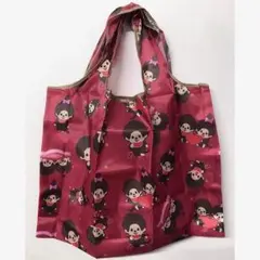 モンチッチ 赤 昭和レトロ トートバッグ ベストデザイン ☆★
