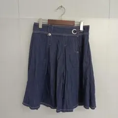 6ピ383◎MORGAN◎モーガン◎ひざ丈スカート◎フレアスカート◎レディースのサムネイル