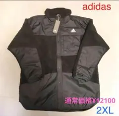 adidas ブラック ボアフリースコート