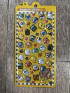 【訳あり】BONBON DROP プチトレイン シール ステッカー