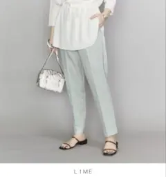 BEAUTY & YOUTH ☆ サテンドローストリングパンツ