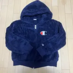 ラブトキシックのチャンピオンコラボ　ブルゾン　パーカー　紺ネイビー　150
