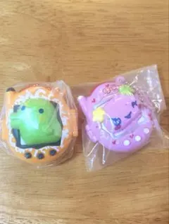 たまごっち　スイングケース3くちぱっち　ふらわっち　2点セット