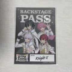 騎士X すとすぇす 購入特典 ノベルティステッカー