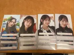 櫻坂46 向井純葉 生写真 コンプ 4種セット 2枚おまけ付き