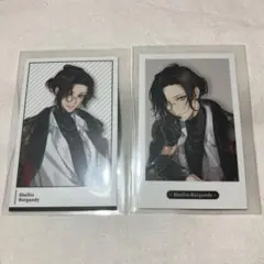 にじさんじ　探偵と助手　ランダムチェキ風カード　シェリン・バーガンディ　ノーマル