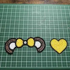 ゆち様専用　うちわ　デコパーツ　デコストーン　デコうちわ　くま耳