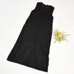 【ジーユー】GU マルチウェイニットワンピース ブラック M ●