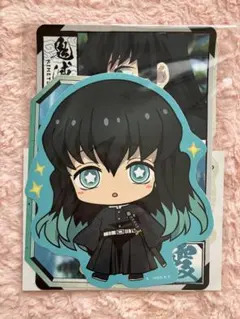 鬼滅の刃 ビッグダイカットステッカーセット [時透無一郎] 4枚入り