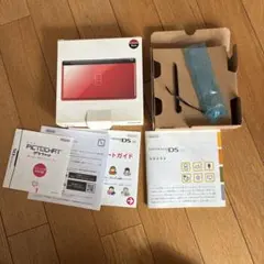 【空箱】Nintendo DS Lite 赤黒