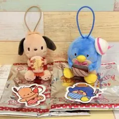 はぴだんぶい ★ スシロー マスコット(日焼け)/ポチャッコ・タキシードサム